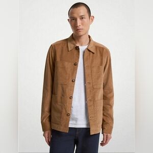 $228 Michael Kors Mens Oversized Corduroy Chore Jacket